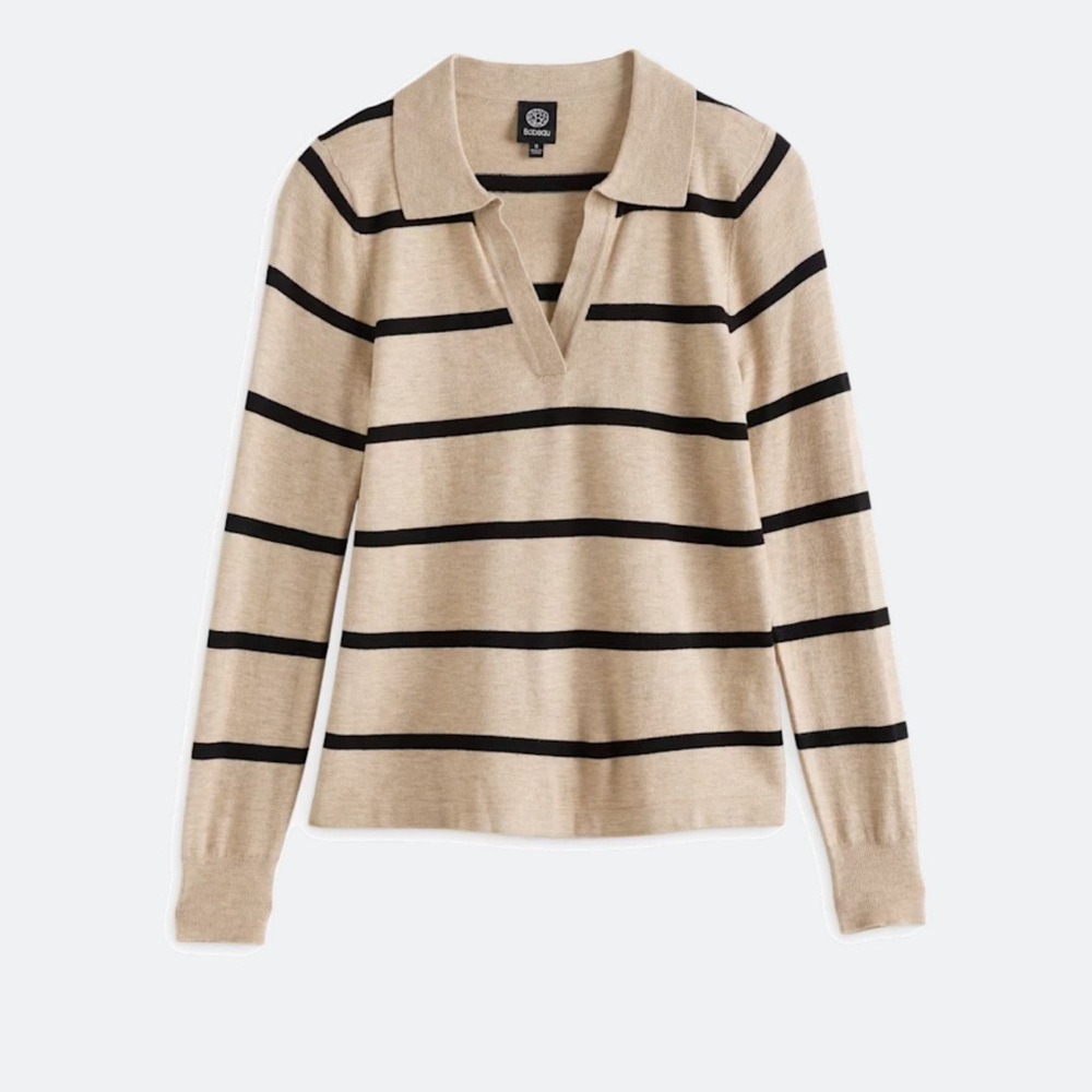 Bobeau Alias Lightweight Collared Sweater - image 6